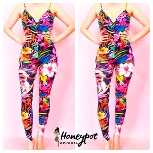 Flower Bomb Jumper 92% polyester 8% spandex